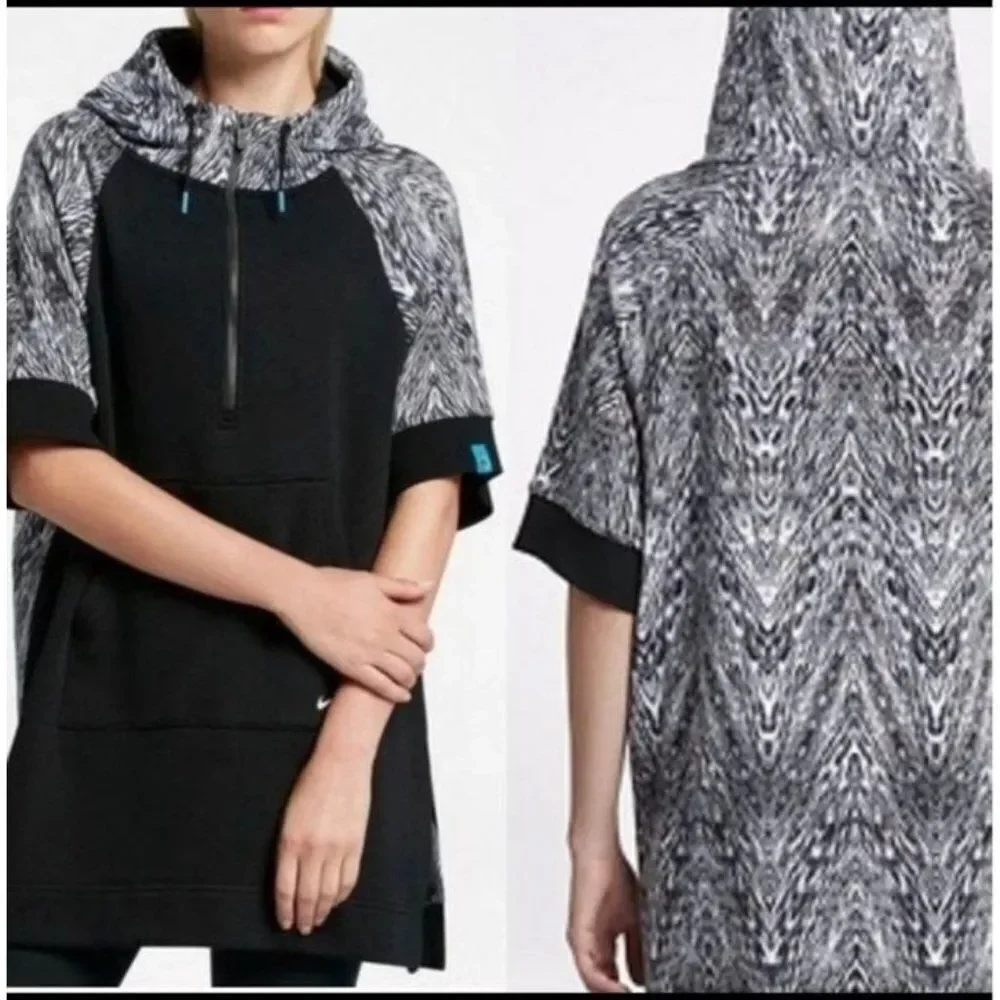 Nike sportswear N7 poncho hoodie. Large
